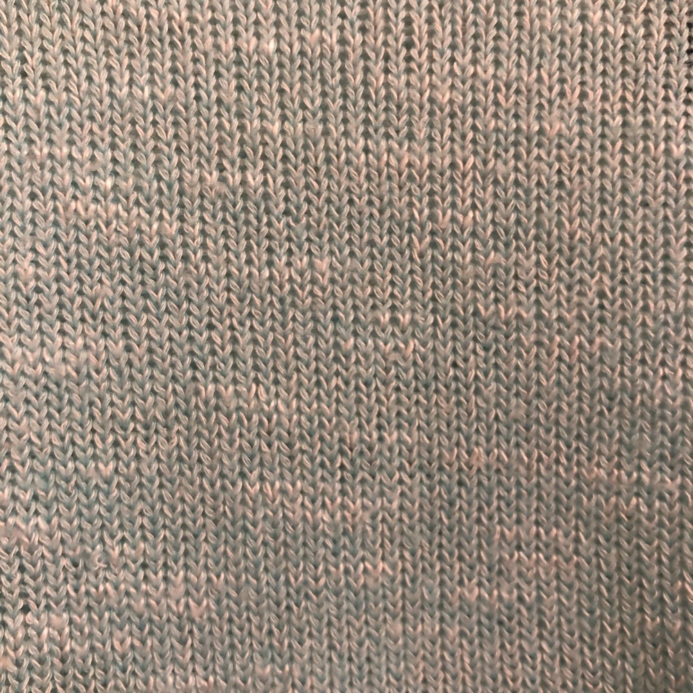 Powder blue long sleeve knit (kinda transparent)